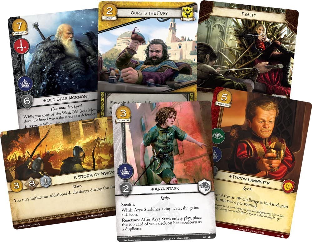 A Game of Thrones : The Card Game Second Edition - Core Set